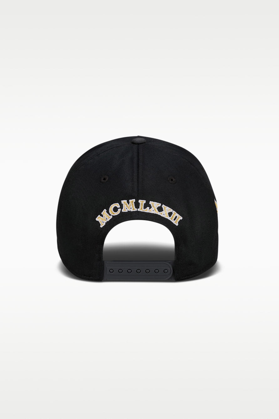 Snapback Cap - Black + Anthracite