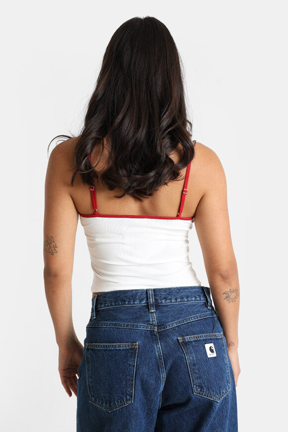 Crop strap top - Offwhite