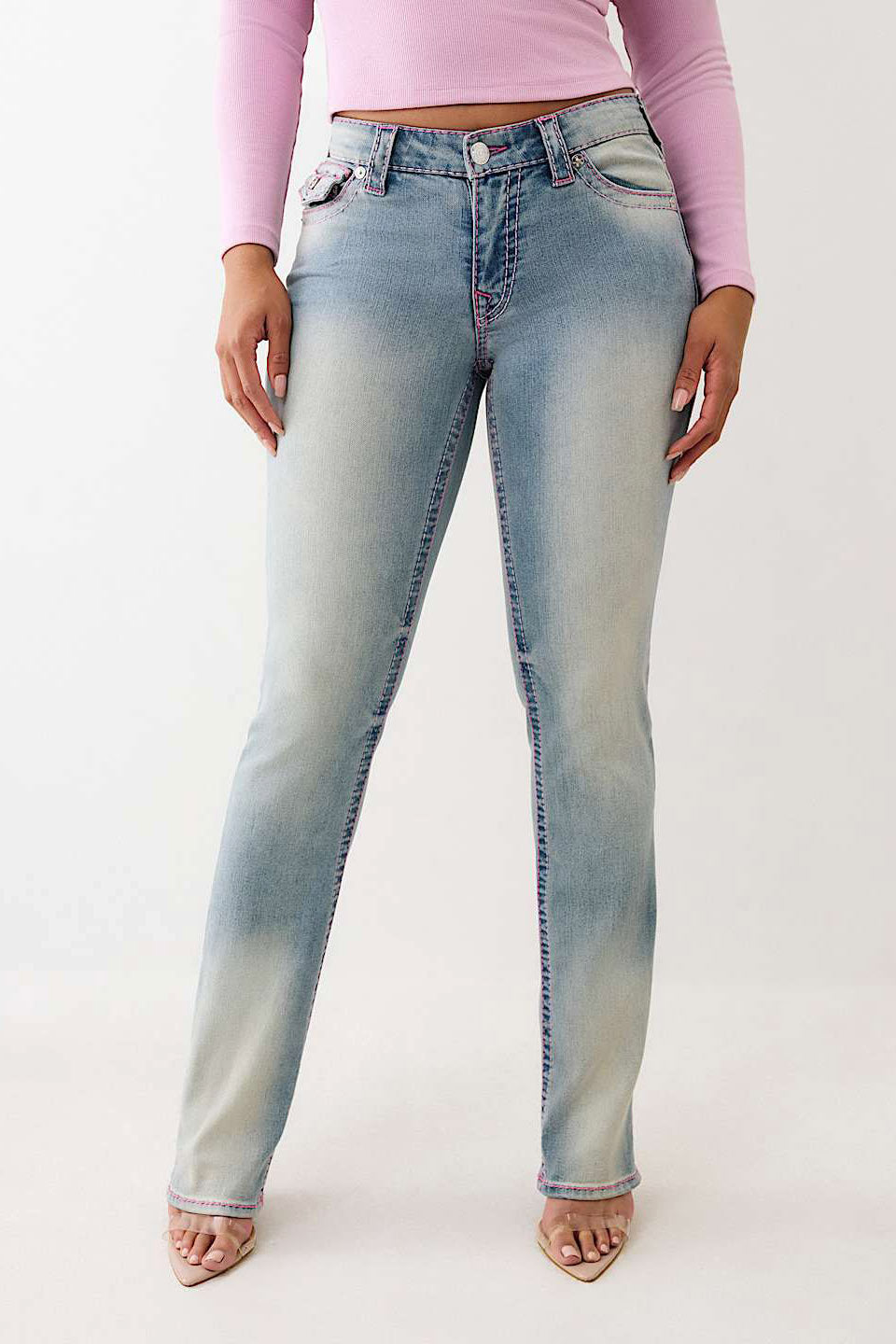 Billie Straight Fit Jeans - Salt Water