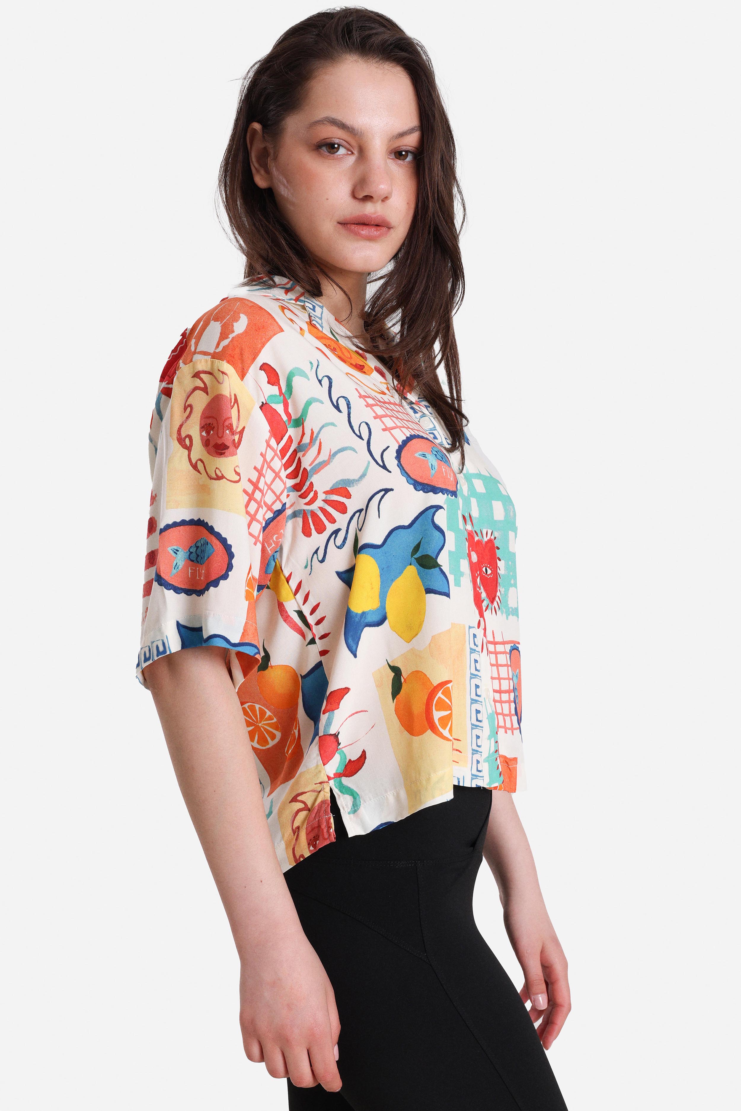 PCKLARISA Hemd - Eggnog