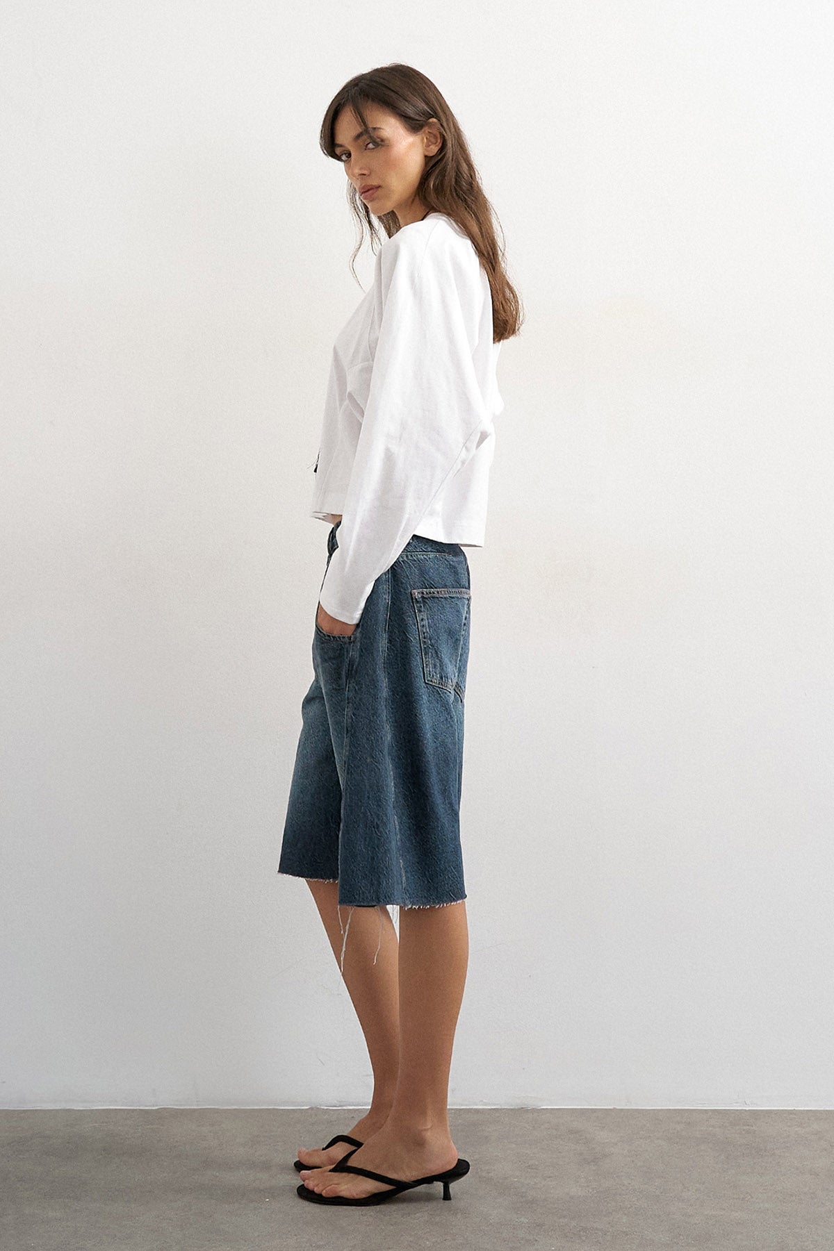TSROSA long-sleeve shirt - Ivory Cream