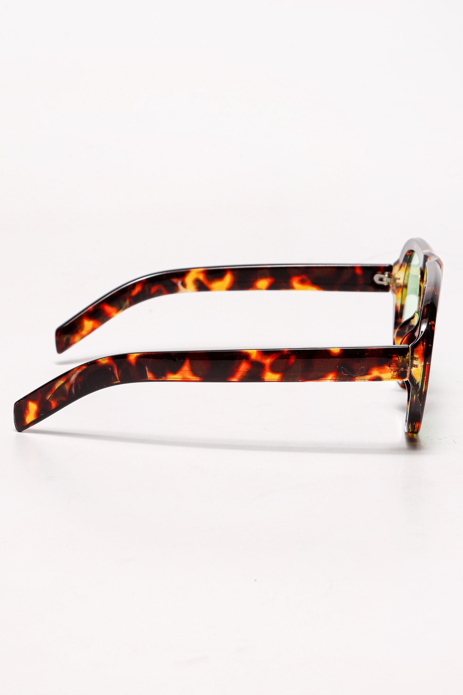 Glasses - Leopard + Green