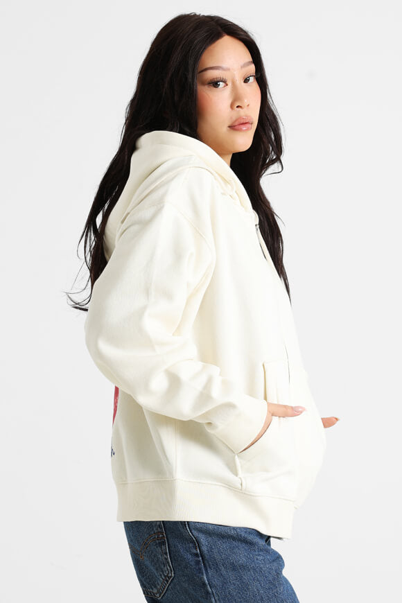 Giacca con cappuccio - crema