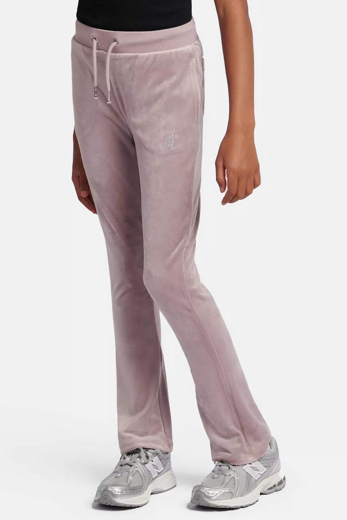 Pantaloni bootcut in velluto - Purple Dove