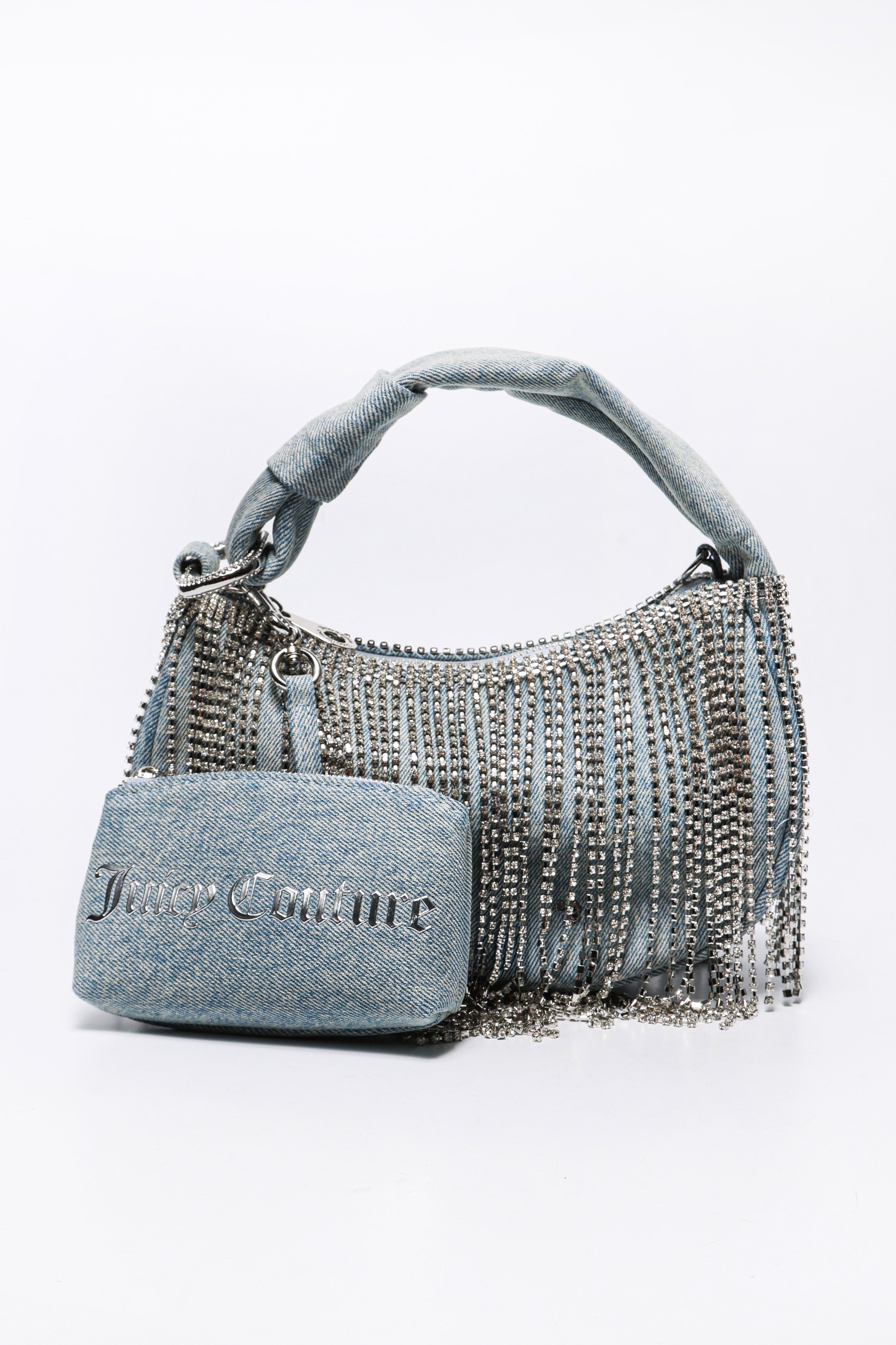 Hand- / Umhängetasche aus Jeansstoff - Blue Denim