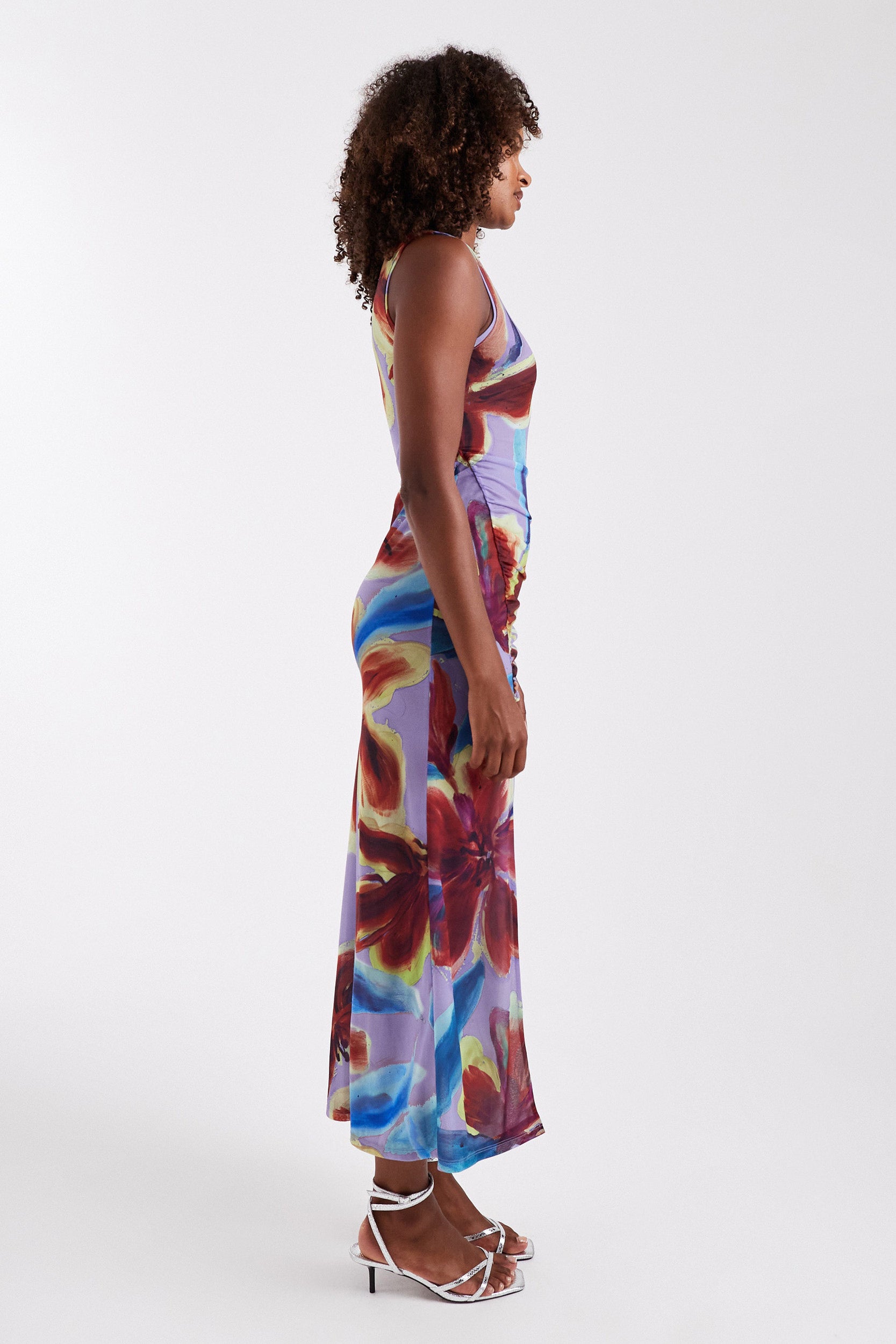 TSMARY Maxikleid - Purple Heart