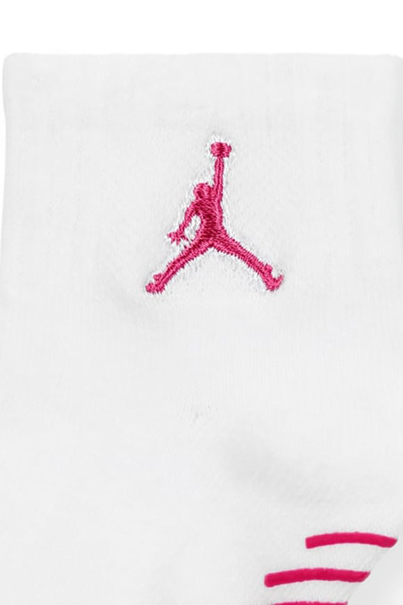 Set di 3 paia di calzini per neonati - Fire Pink + White + Heather grey