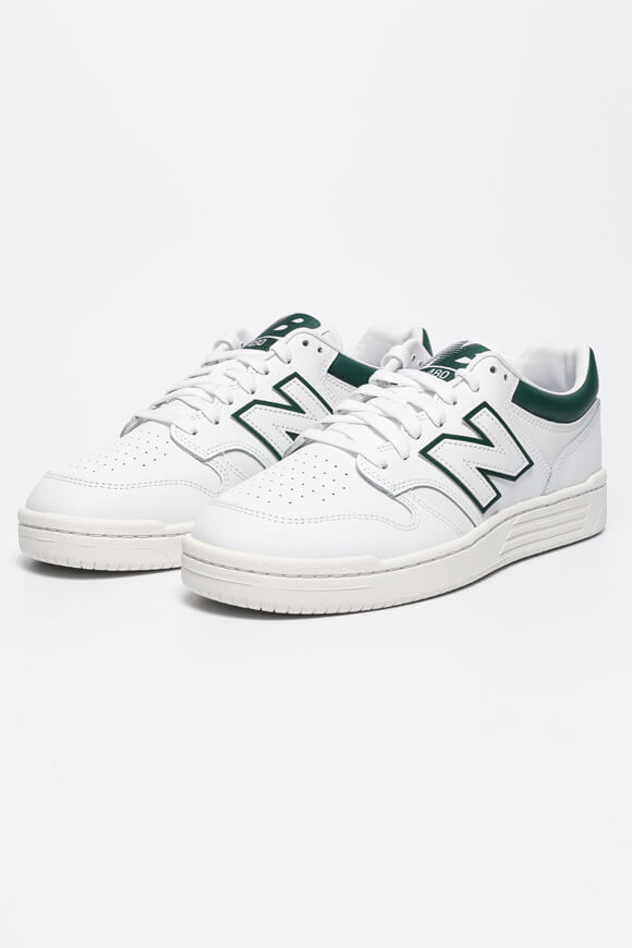 BB480 Sneaker - White + Green