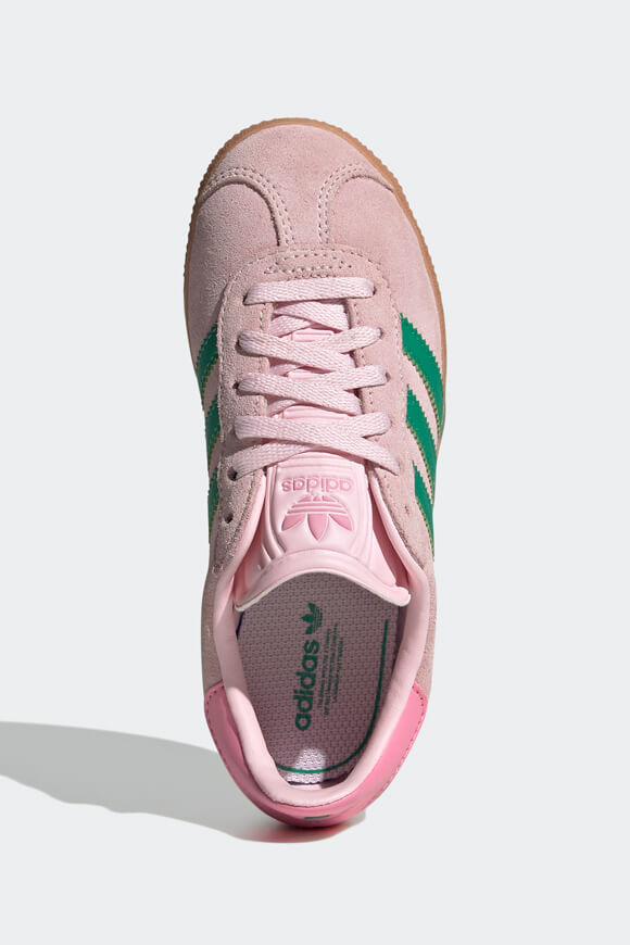 Gazelle Kids Sneaker - Clear Pink + Court Green