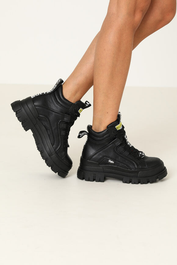 Stivaletto invernale con piattaforma Aspha NC - Nero