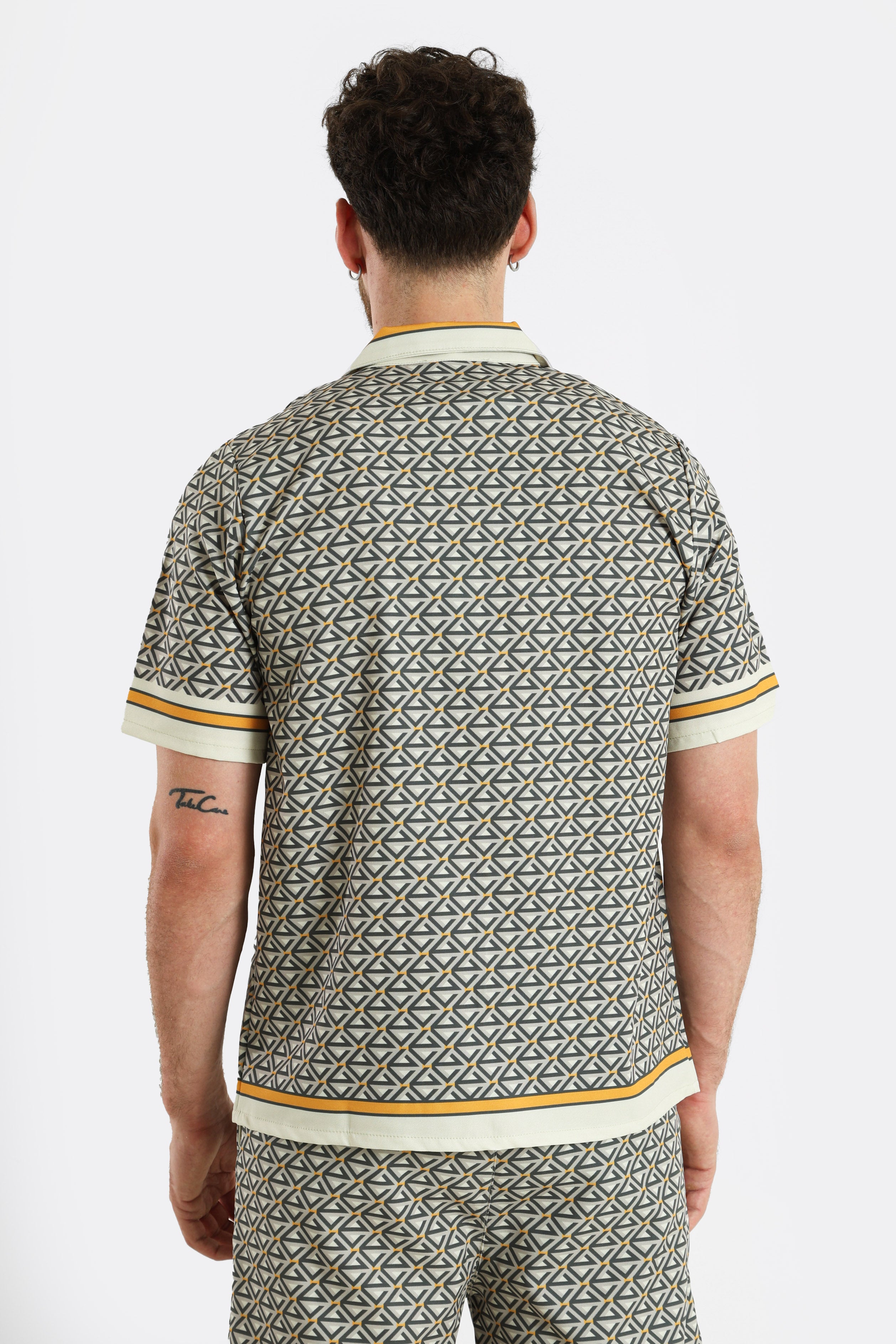 Hemd - Grey + Cream