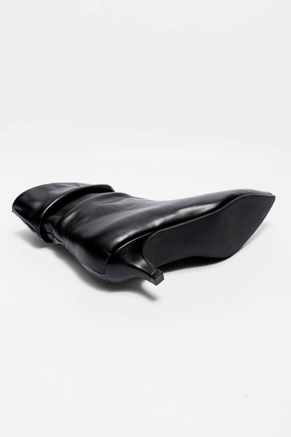 Kunstleder Stiefelette - Black