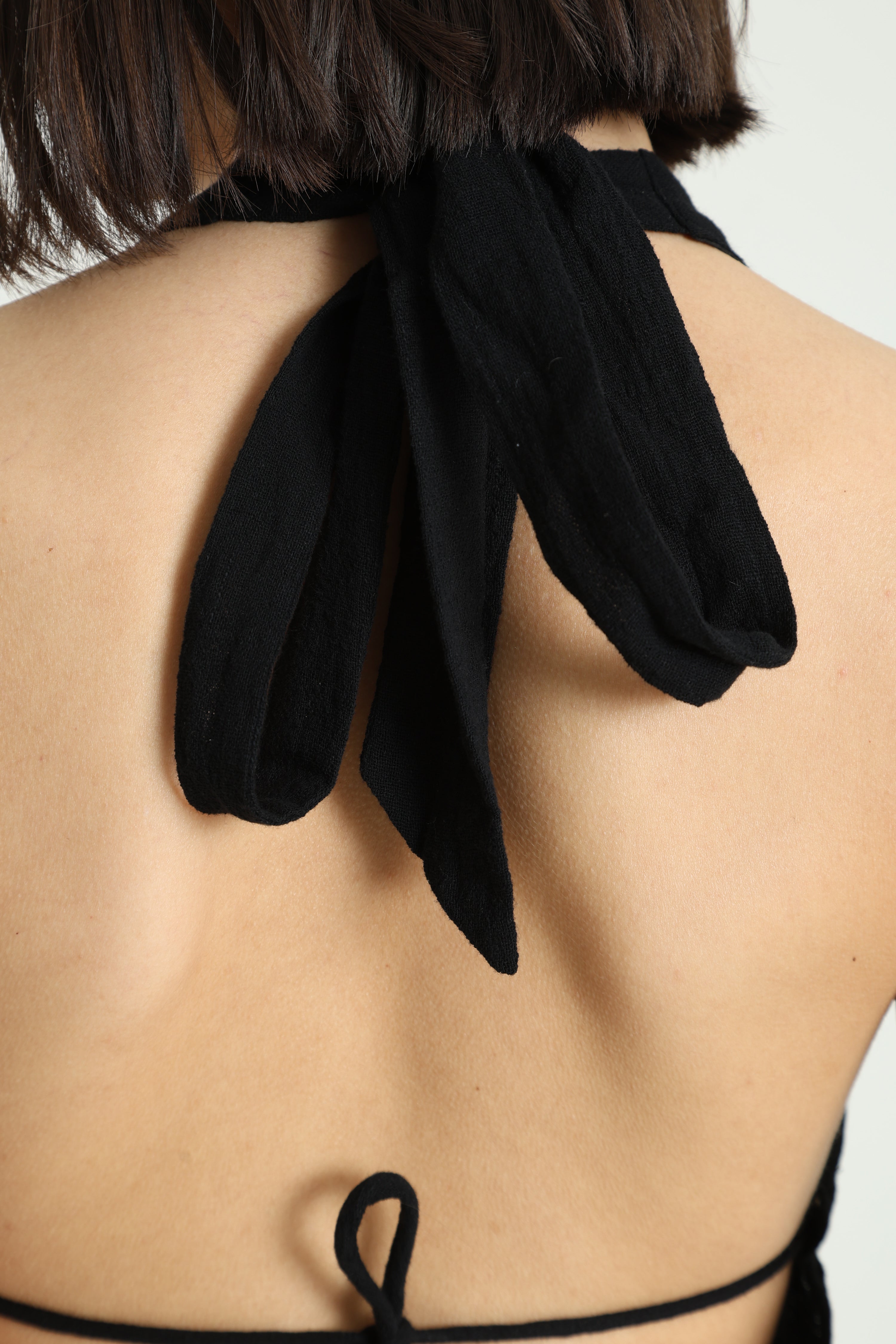 Neckholder Top - Black