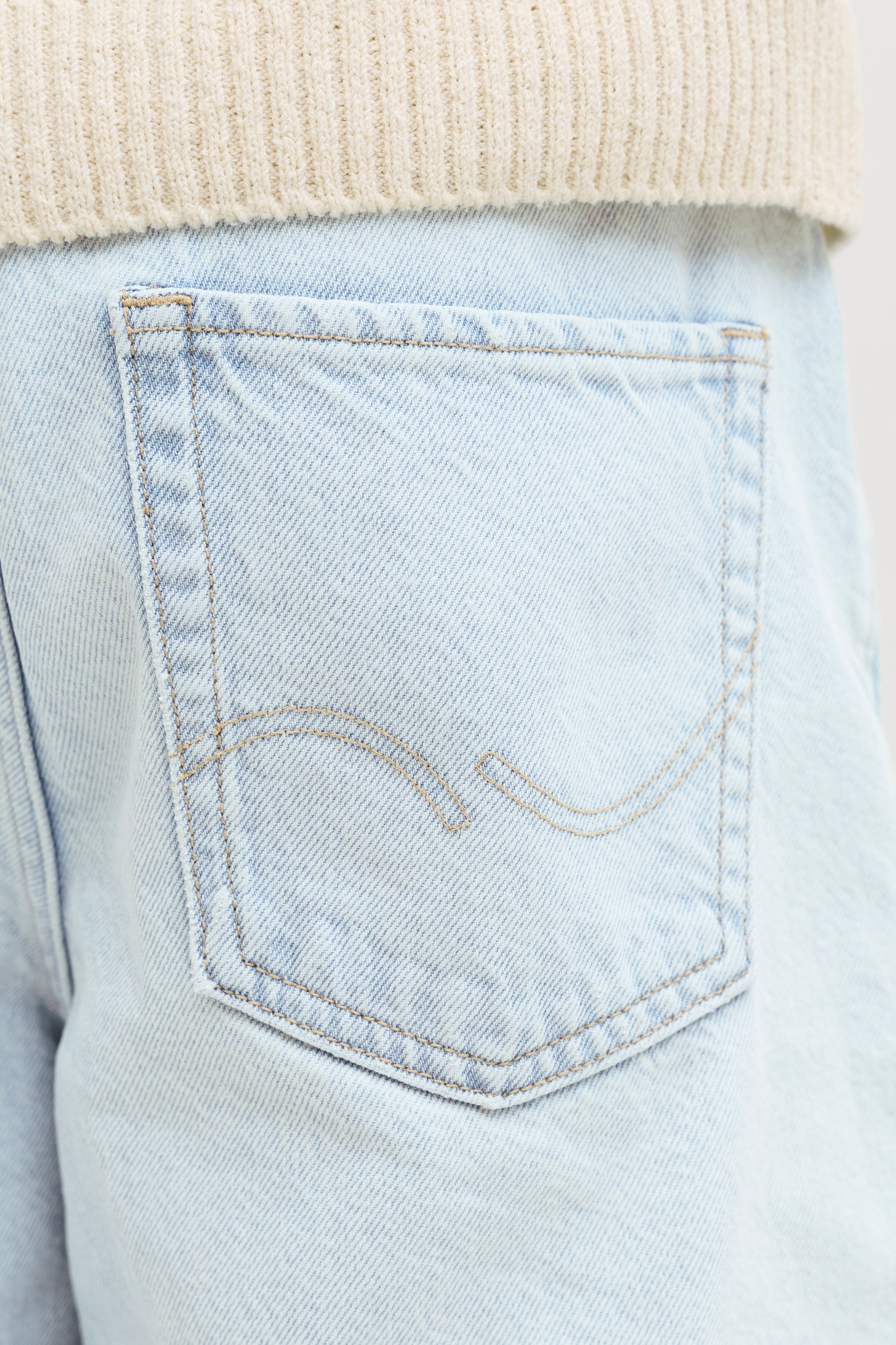 JJIALEX Jeansshorts - Blue Denim