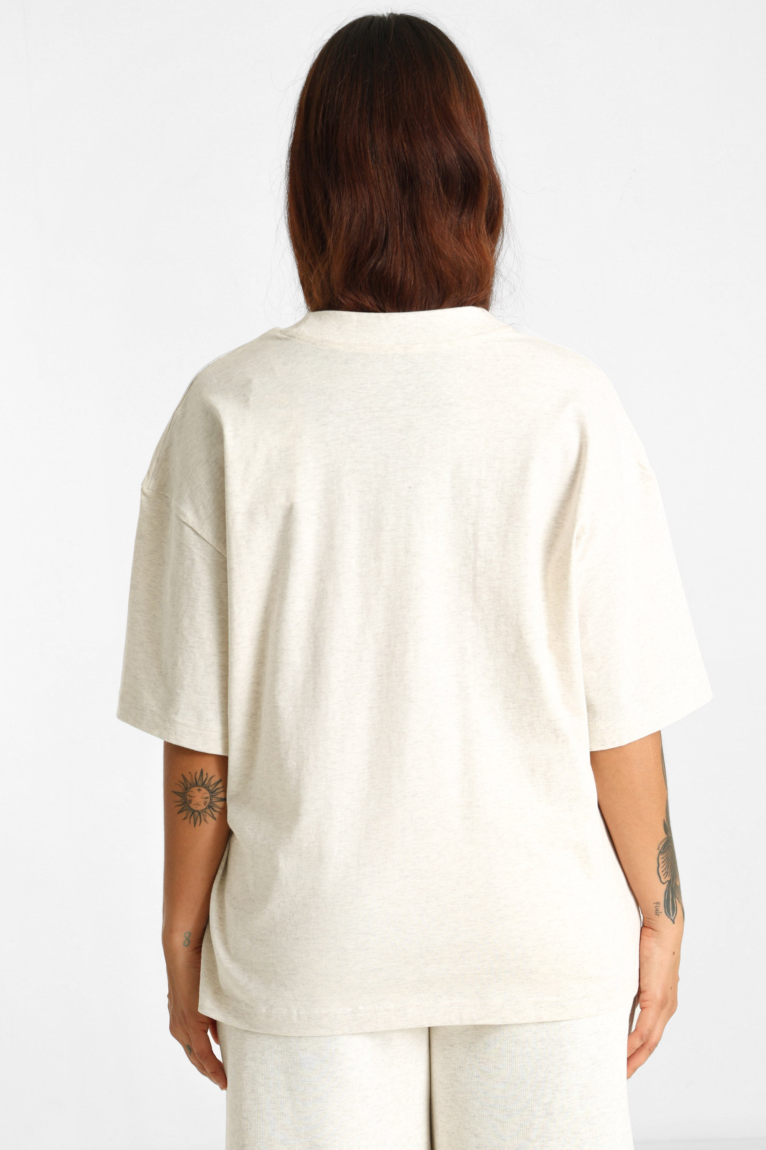 Loose-fitting T-Shirt - Linen Heather