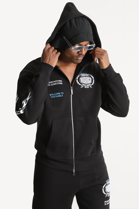 Sweat à capuche oversize - Noir