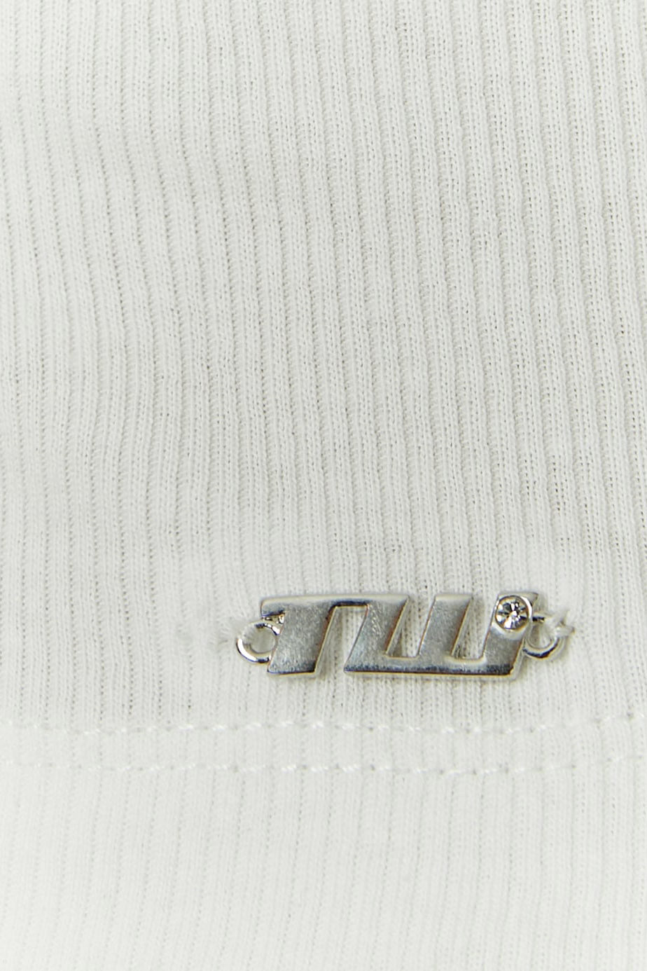 Ribbed tank top - Offwhite