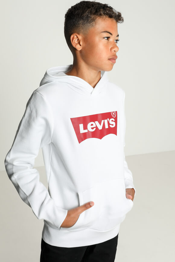 Felpa con cappuccio - Bianco