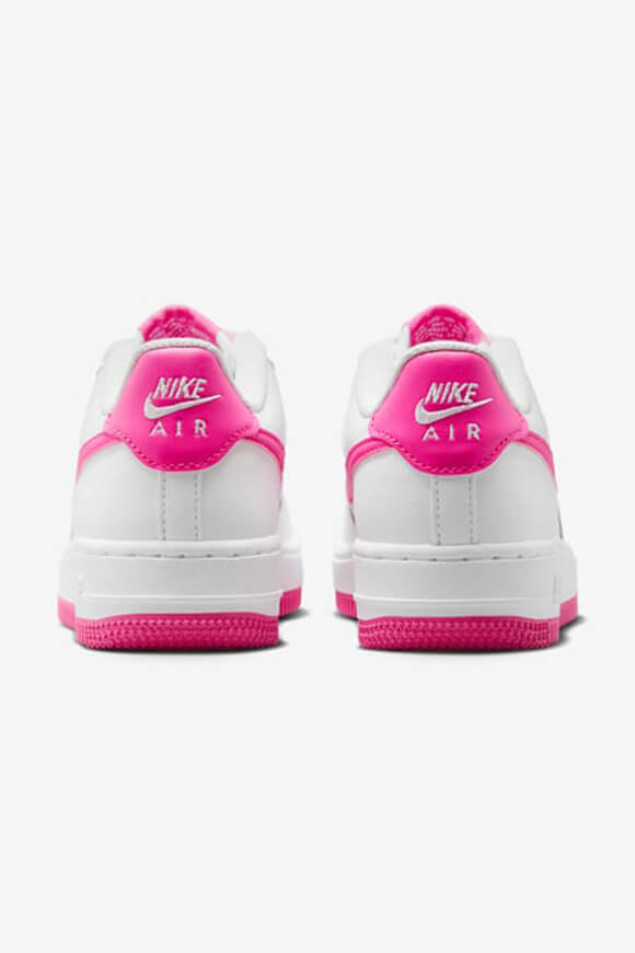 Baskets Air Force 1 - Blanc + Laser Fuchsia
