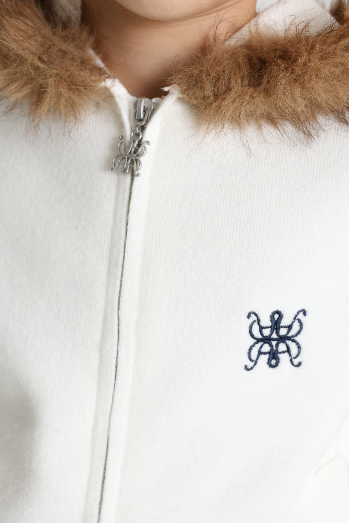 Strickjacke - Offwhite
