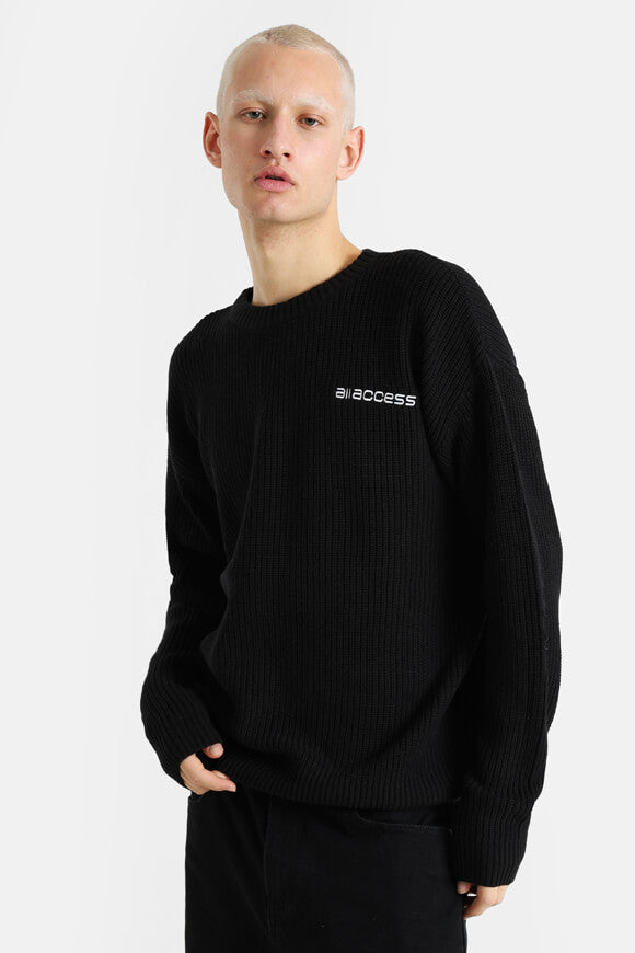 Pull en tricot - Noir