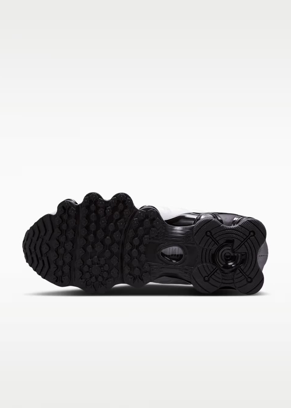 Shox TL sneakers - White + Black + Cool Grey + Metallic Cool Grey