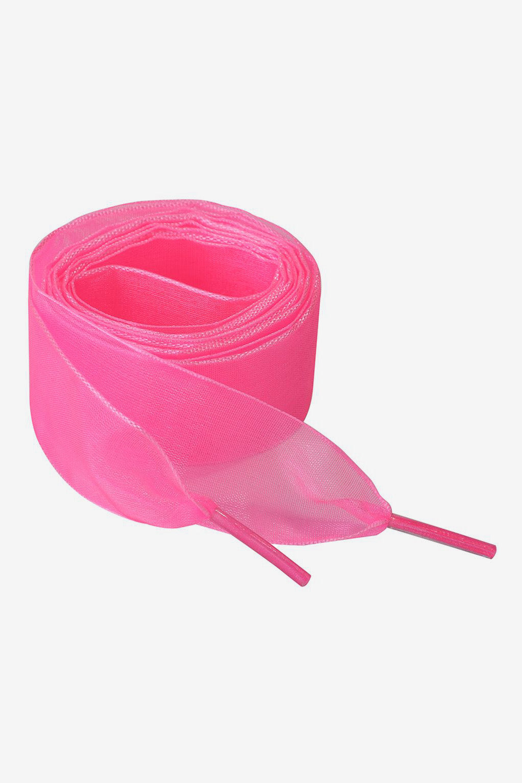 Organza shoelaces 150 cm - Pink