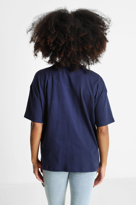 Oversize T-Shirt - Marineblau