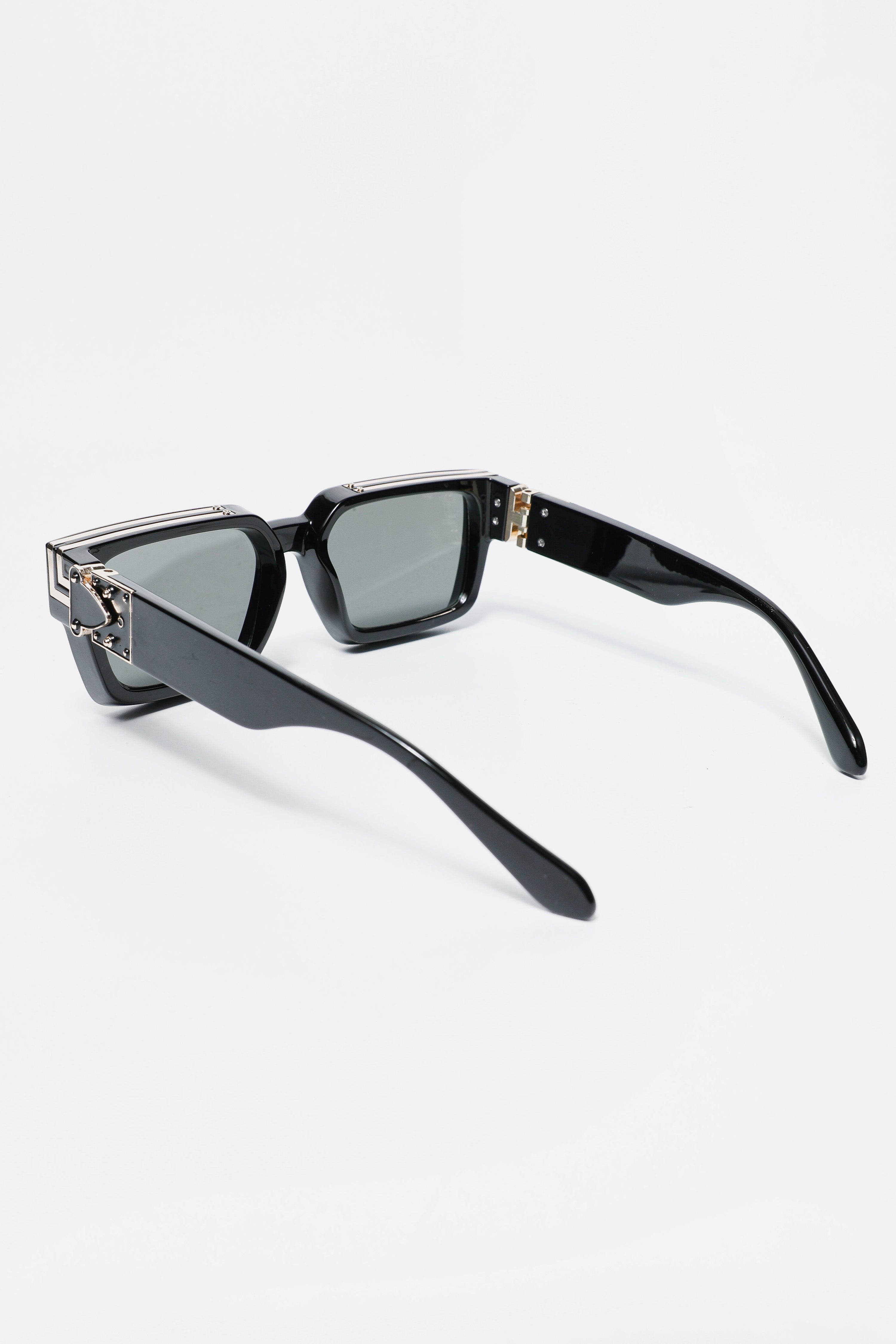 Sonnenbrille - Black + Gold + Light Yellow