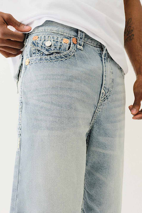 Vinny Jeansshorts - Light Wash Blue