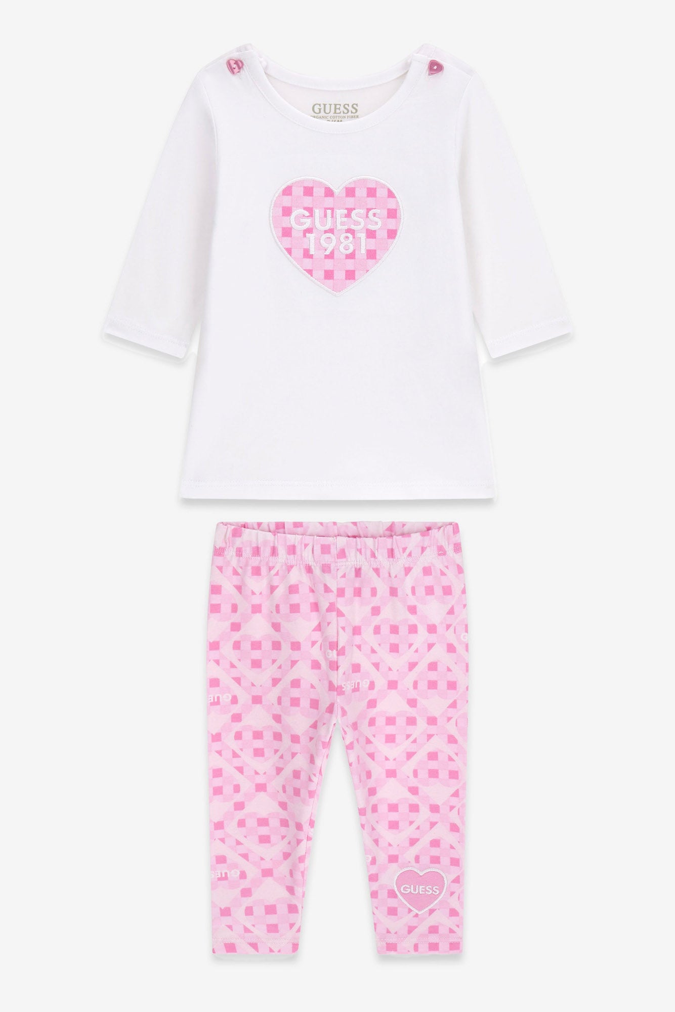 Ensemble bébé - White + Pink