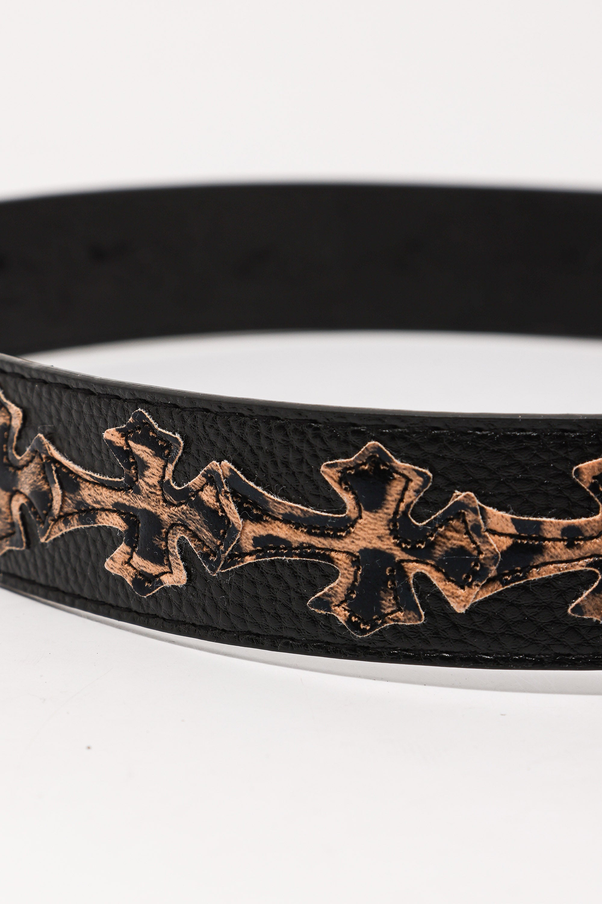 Belt - Black + Beige