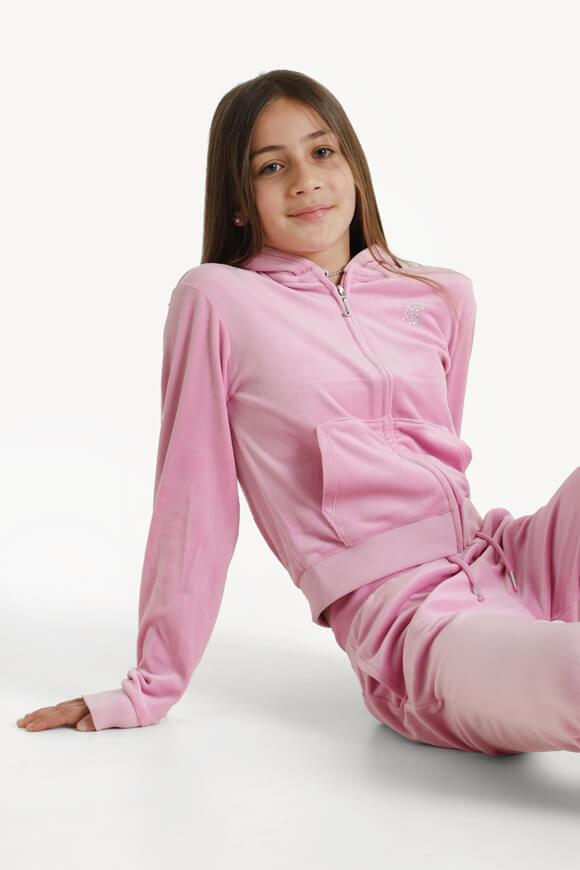 Samt Jacke - Pinky Lilac Chiffon