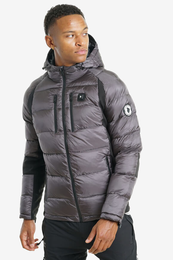 Avoriaz beheizbare Pufferjacke - Anthrazit