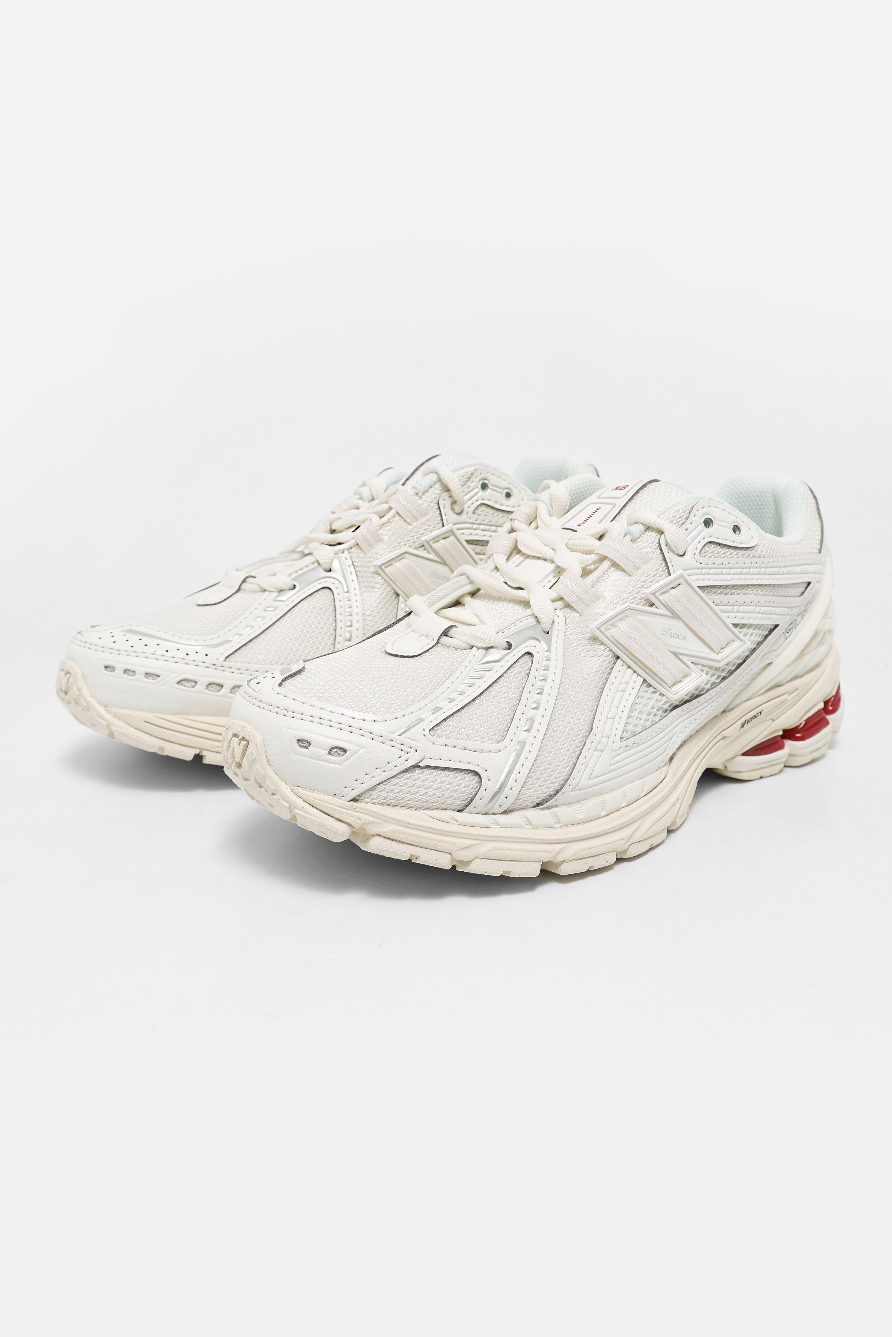 U 1906R Sport Essentials Sneaker - Angora + Sea Salt + Shadow Red