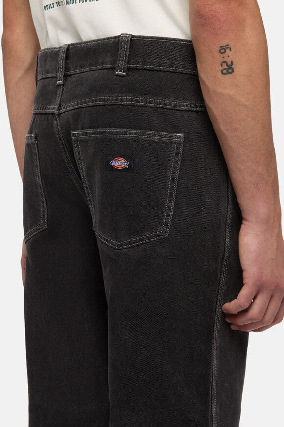 Houston Relaxed Straight Fit Jeans - Denim Dark Wash