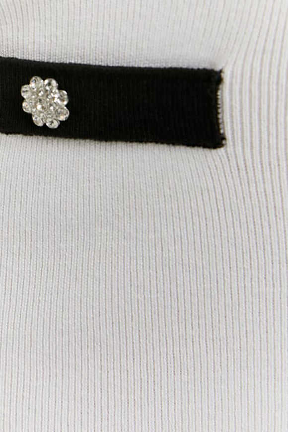 Strickshorts - White + Black