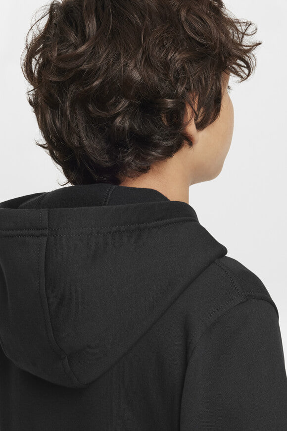 Club Fleece Kapuzensweatshirt - Black + Yellow