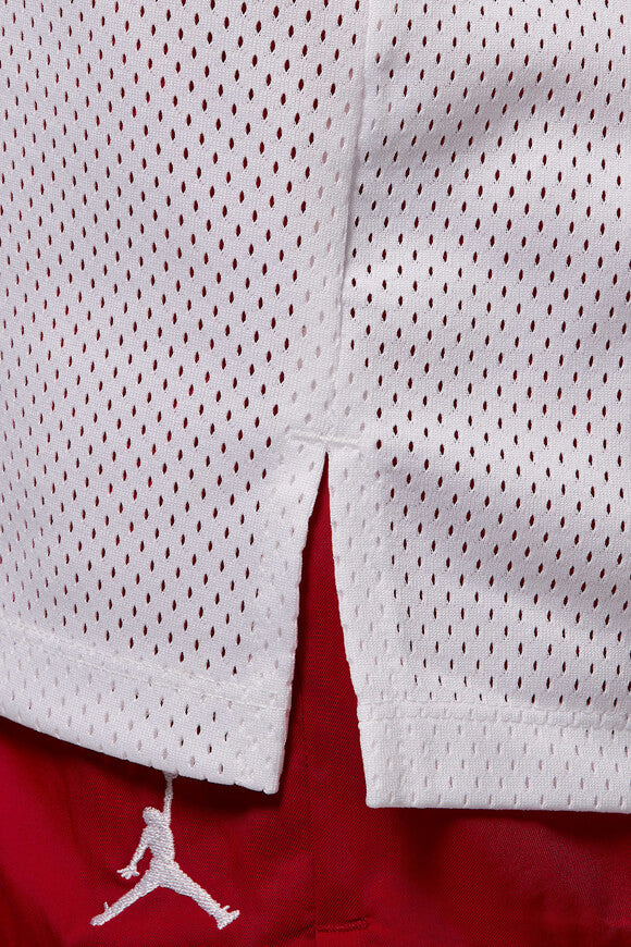 Oversize mesh top - White