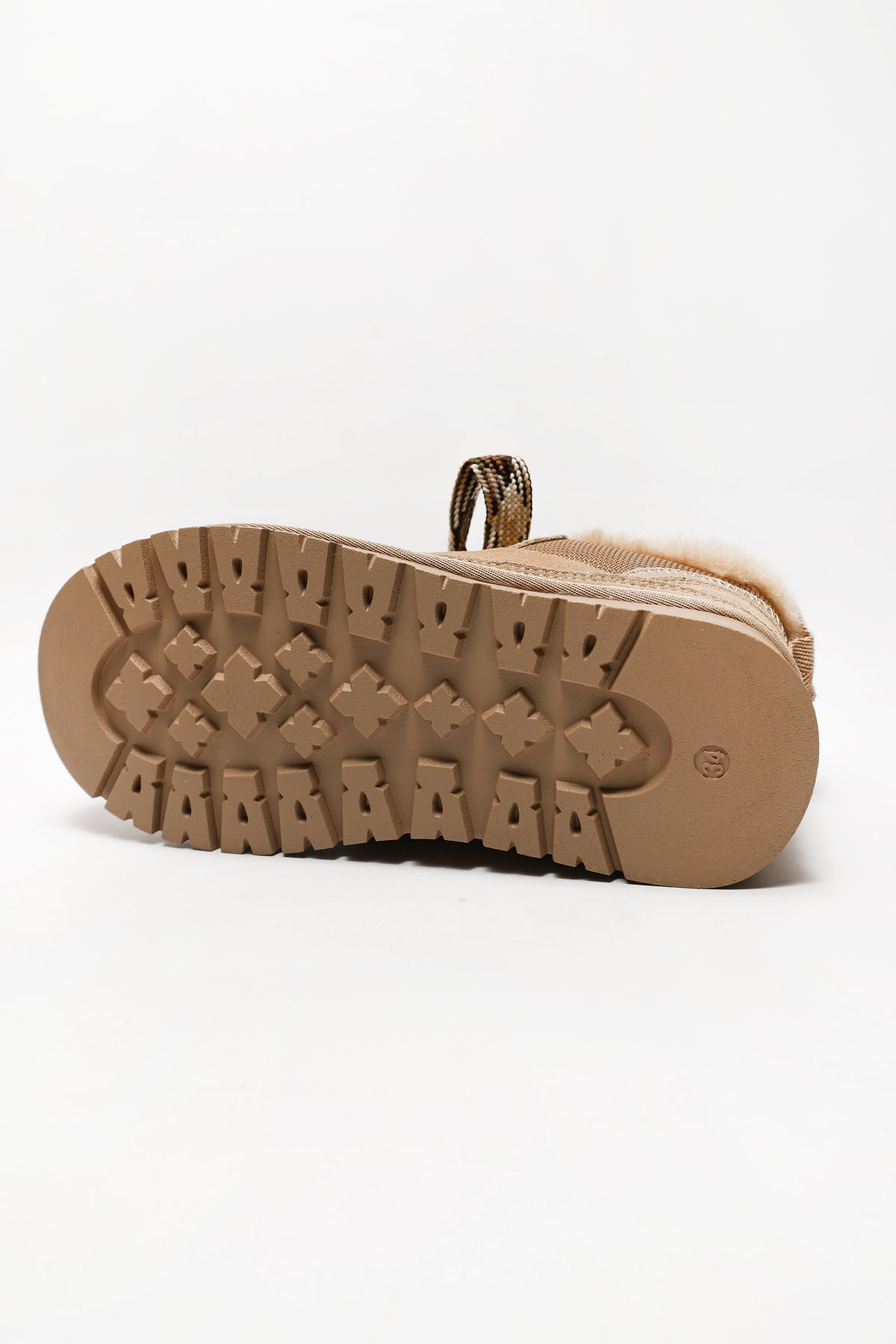 Sneaker gefüttert - Cappuccino