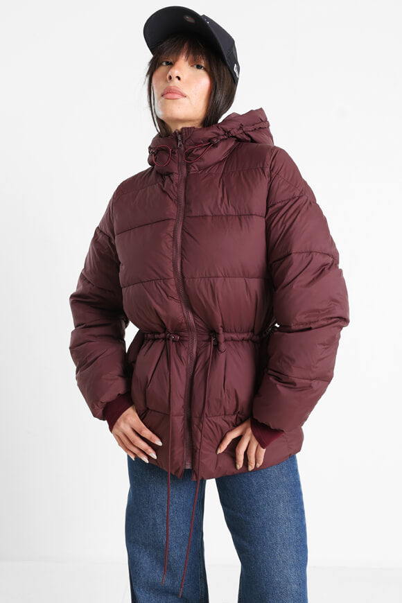 Puffermantel - Bordeaux
