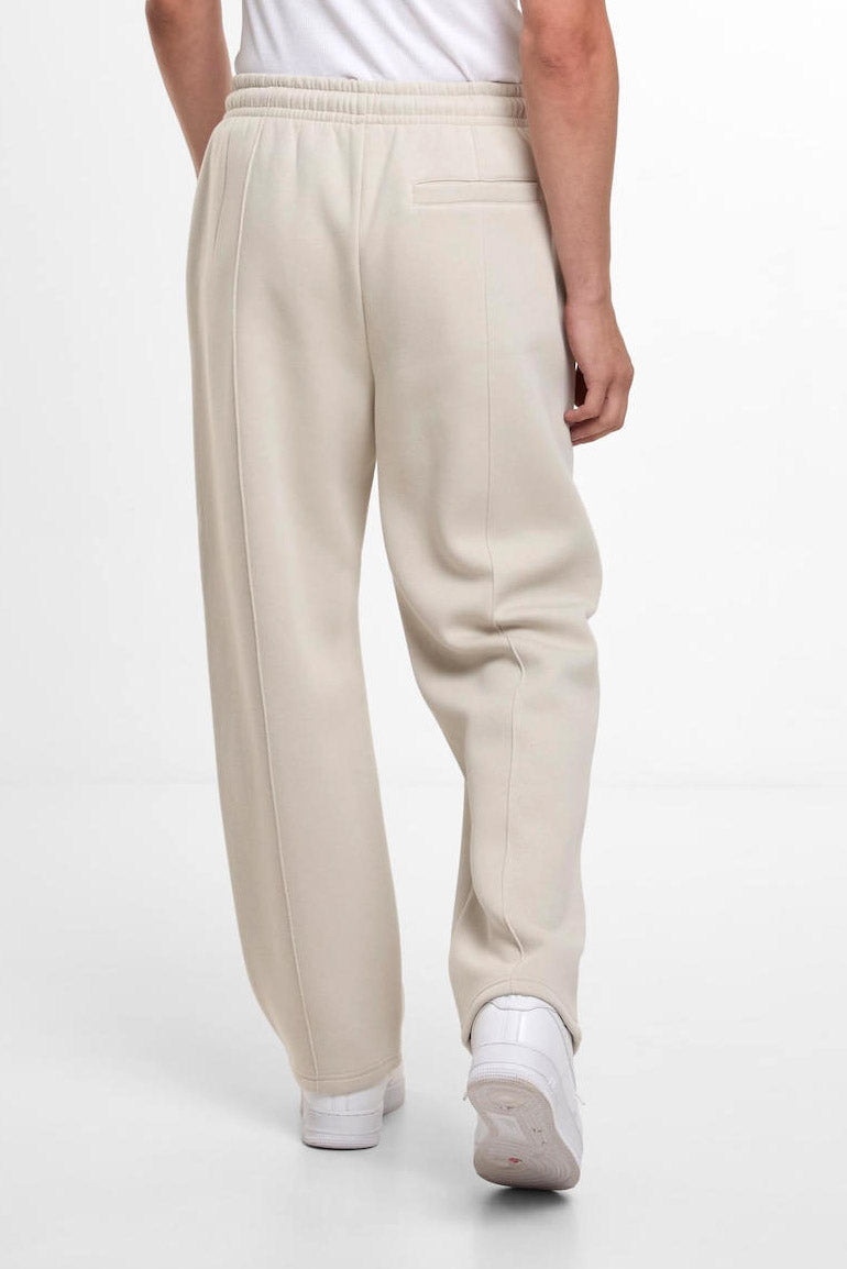Fluffy Pintuck pantalon en sweat - Cloud