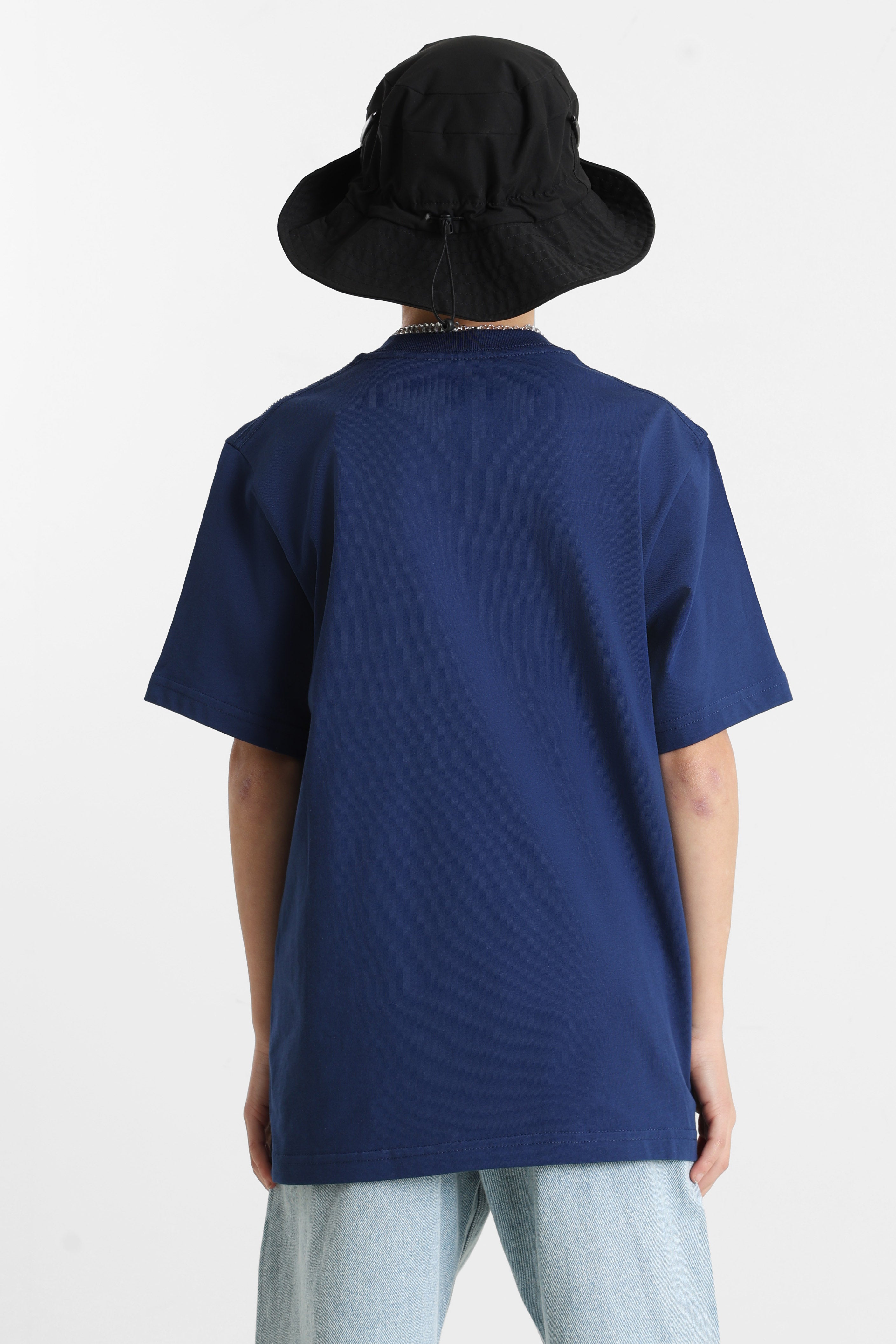 Left Chest T-Shirt - Deep Indigo