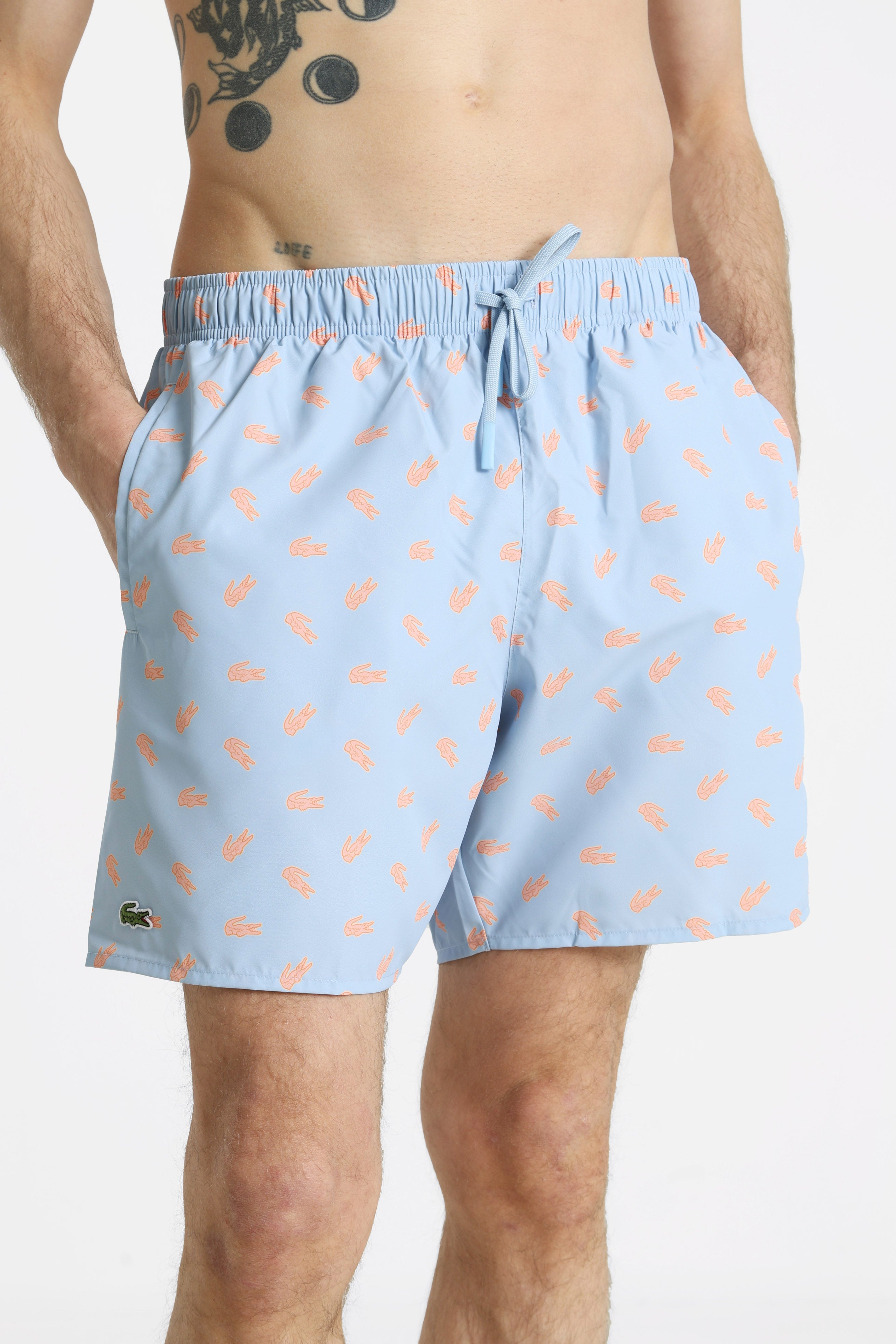 Badeshorts - Chambray Sky