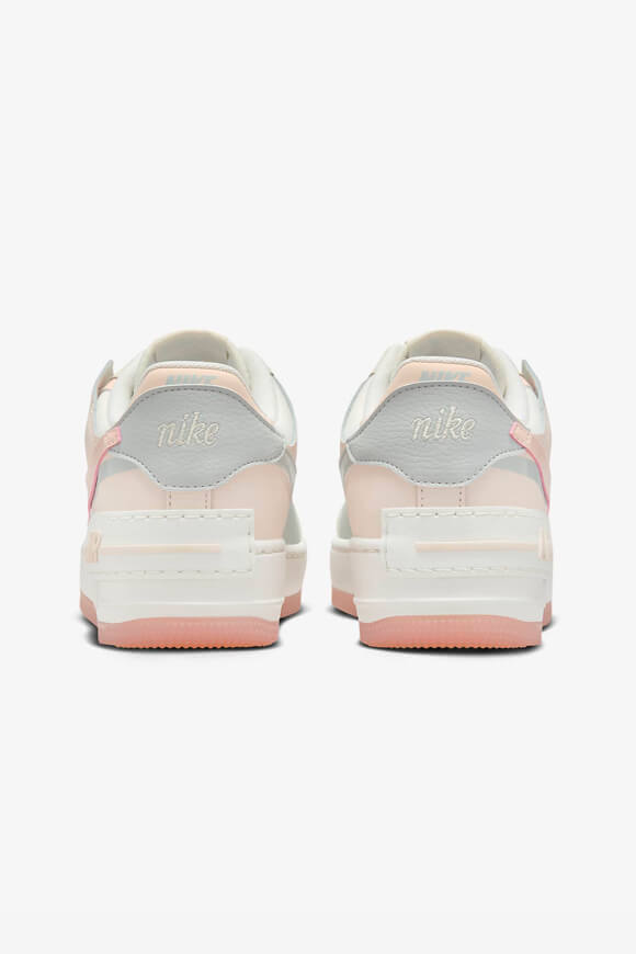 Air Force 1 Shadow Sneaker - Coconut Milk + Crimson Tint