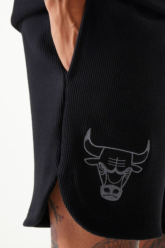 Shorts with waffle structure - Black