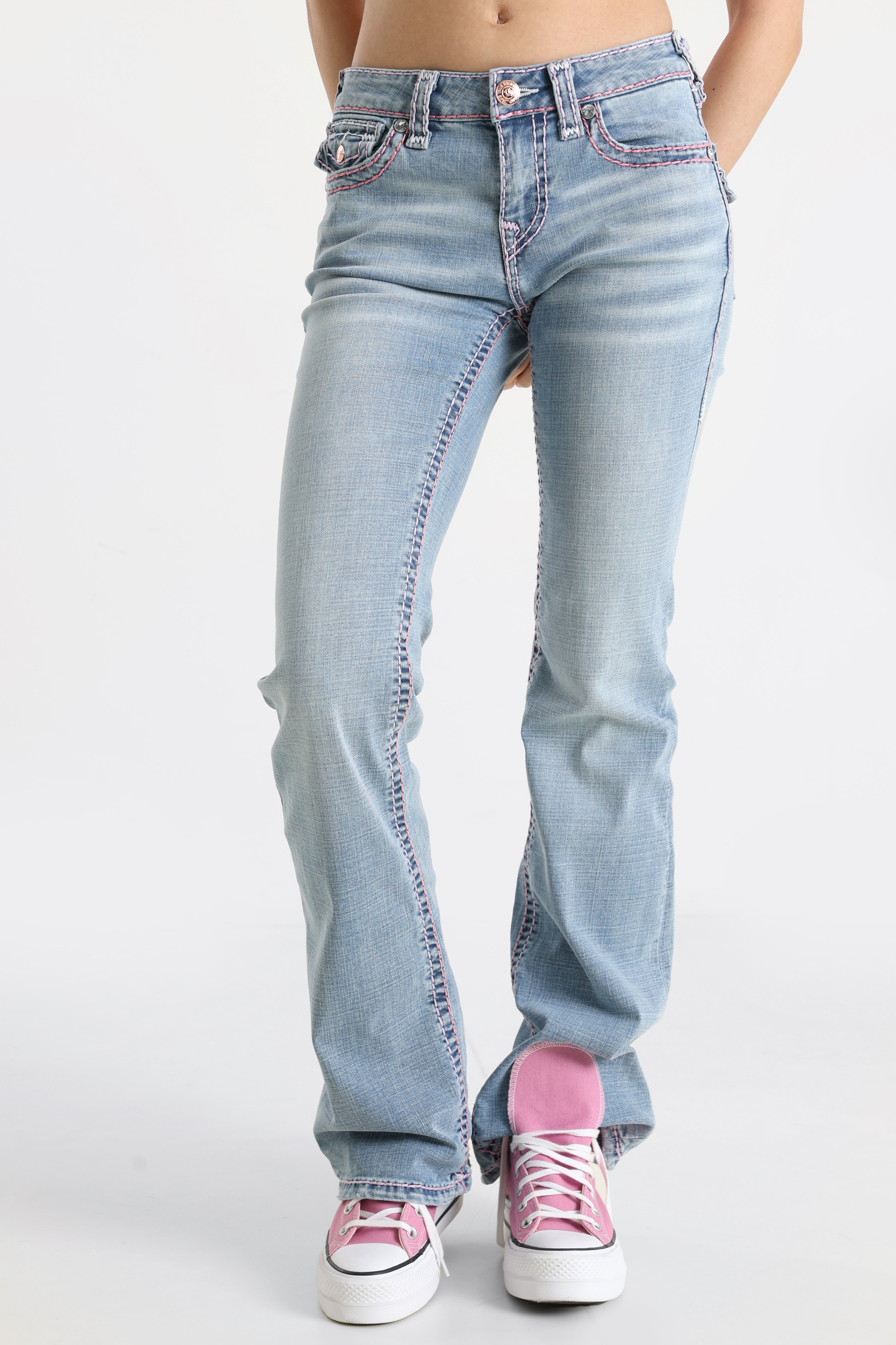 Becca Bootcut Jeans - Champagne Glow