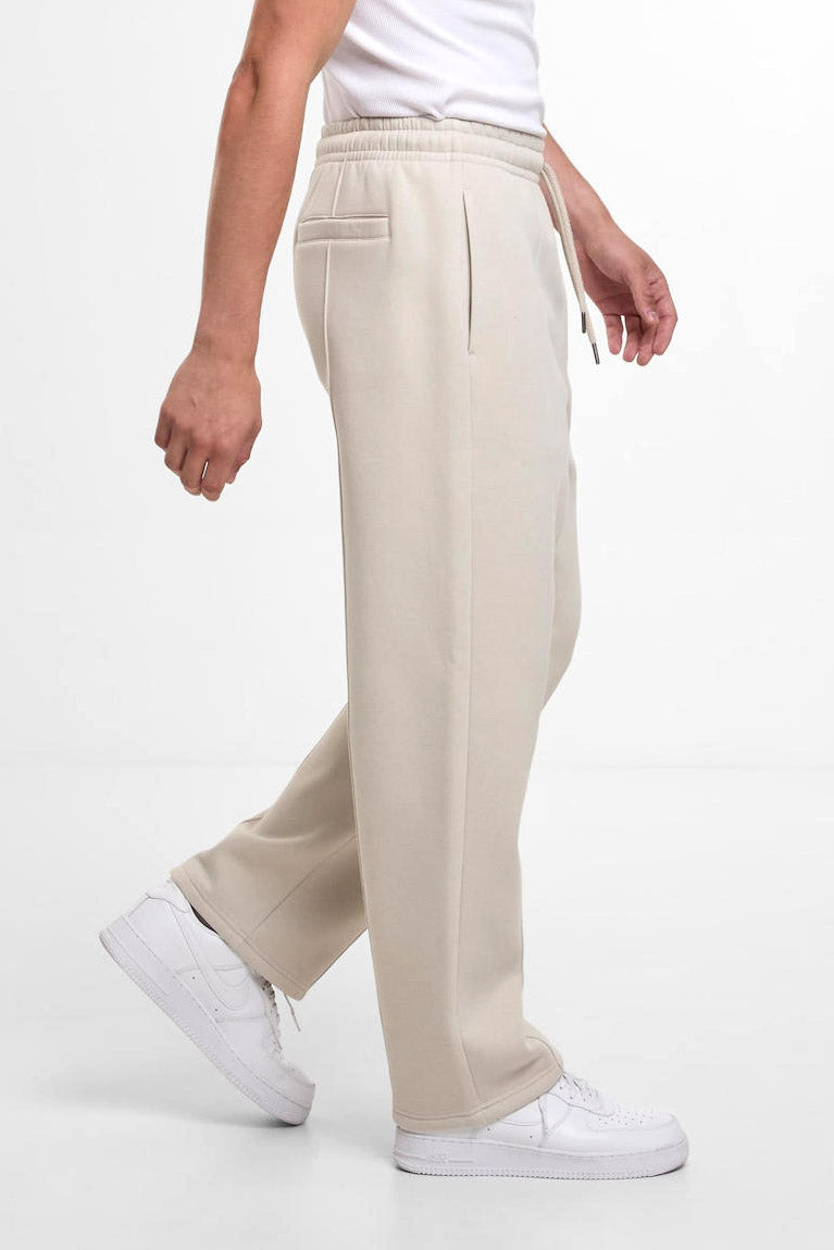 Fluffy Pintuck pantalon en sweat - Cloud