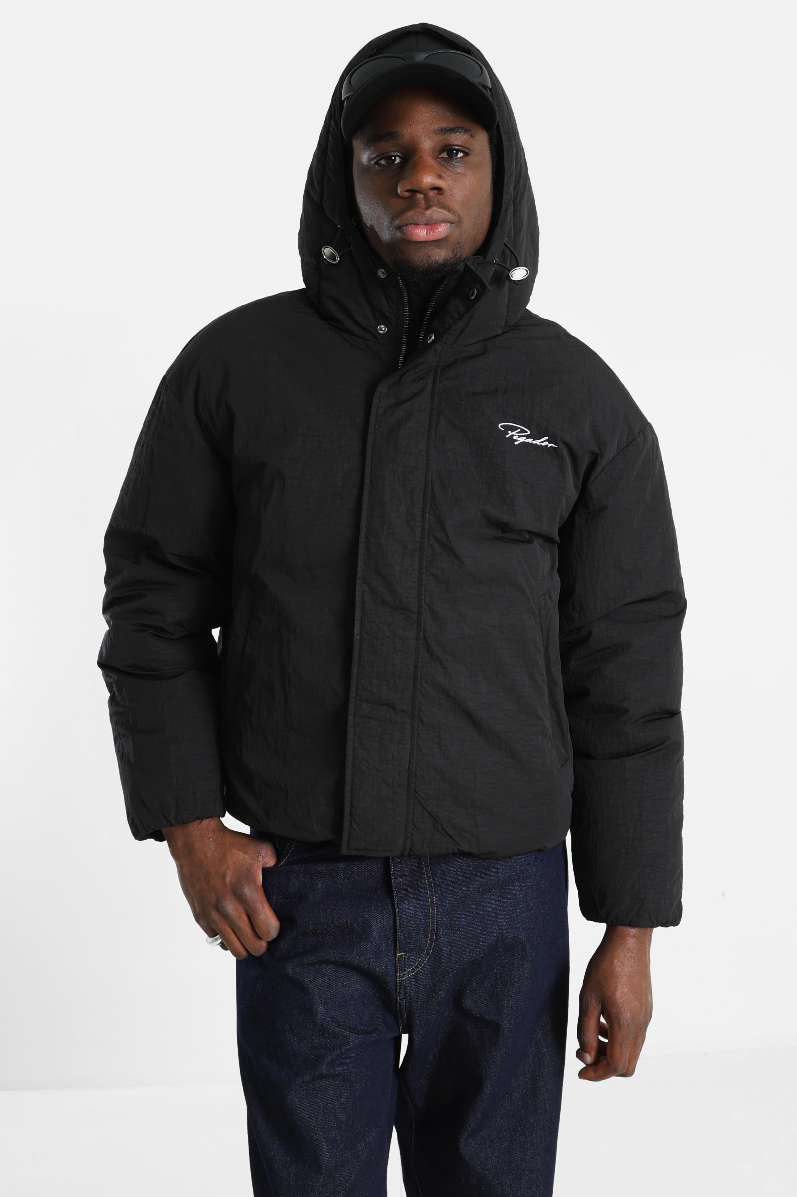 Edson Wattierte Jacke - Black