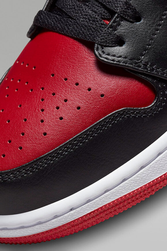 Air Jordan 1 Sneaker - Black + Gym Red + White
